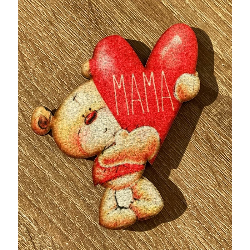 Forma Hűtőmágnes - Mama Maci
