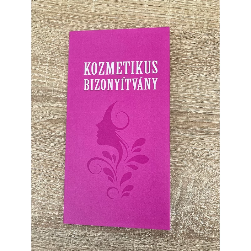 Bizonyítvány - Kozmetikus 2