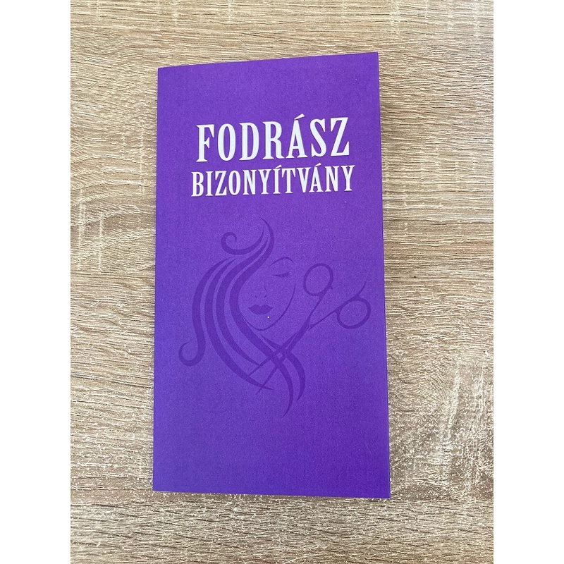 Bizonyítvány - Fodrász 2