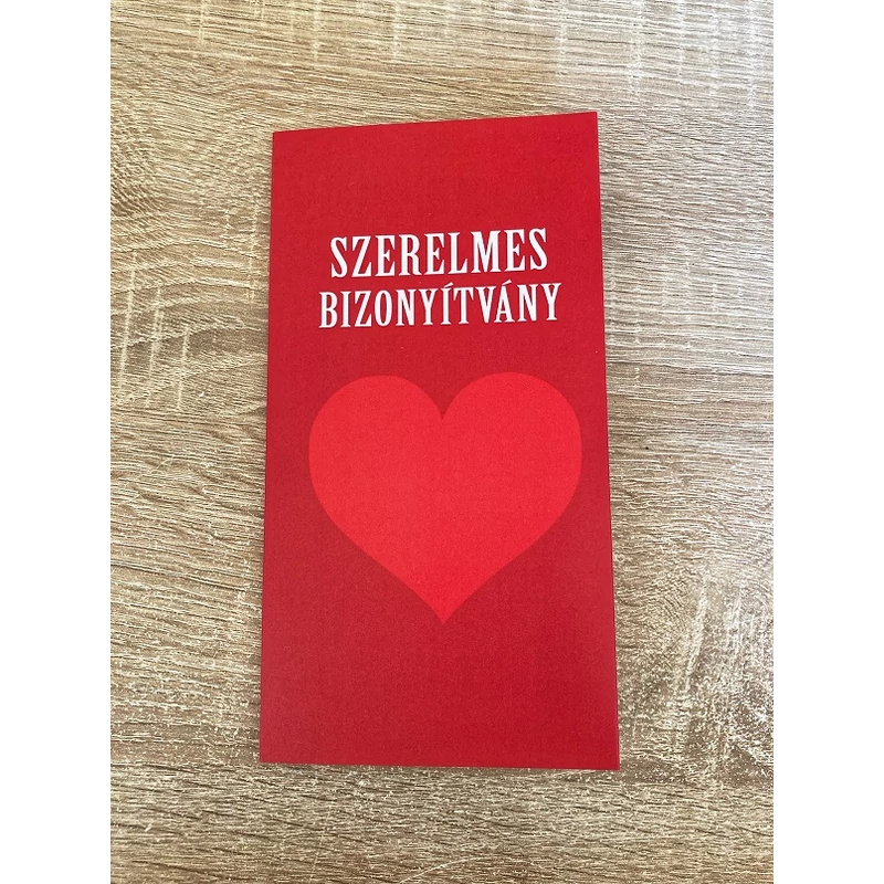 Bizonyítvány - Szerelmes