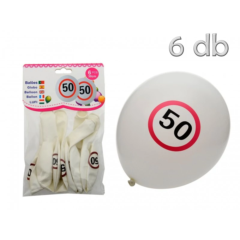 Latex lufi számos - 50. szülinapra