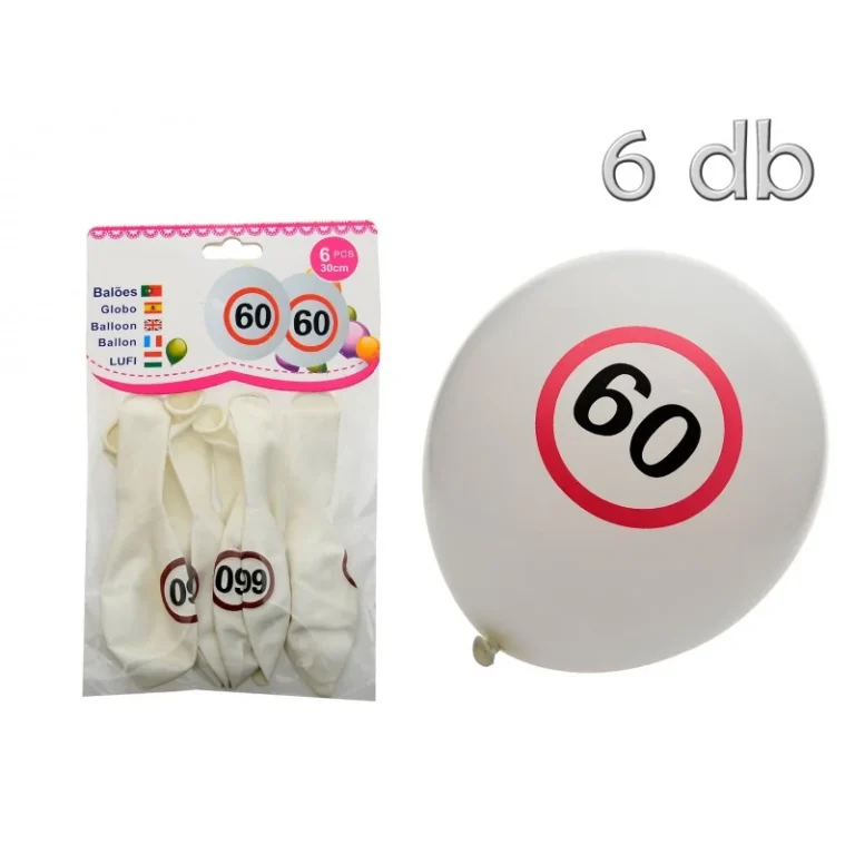 Latex lufi számos - 60. szülinapra