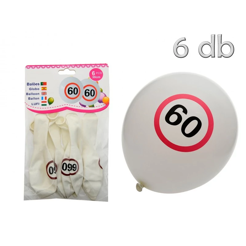 Latex lufi számos - 60. szülinapra