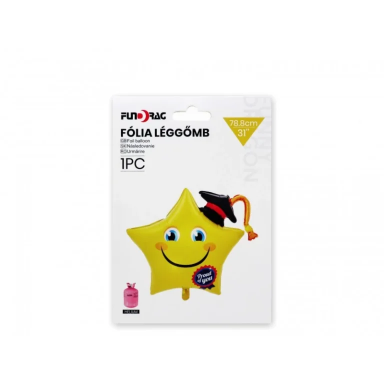 Fólia lufi - Sapkás csillag