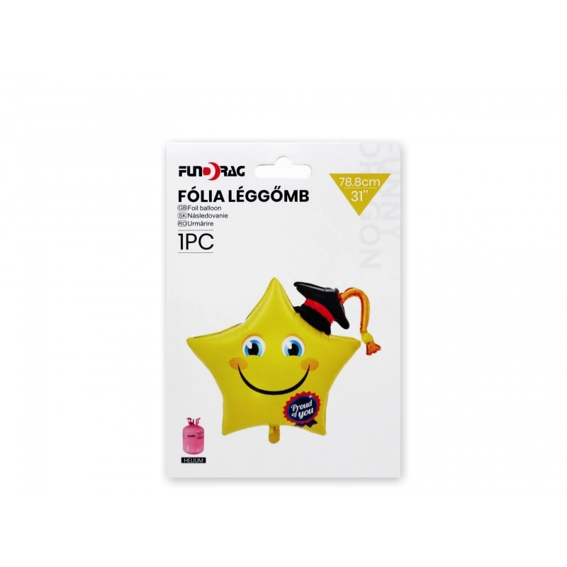 Fólia lufi - Sapkás csillag