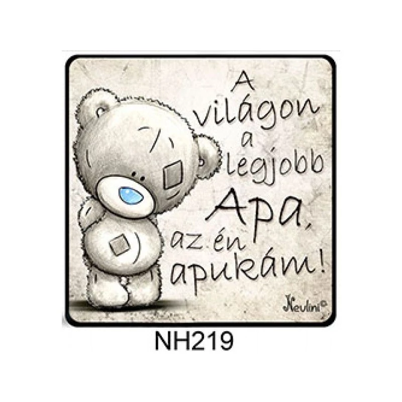 Hűtőmágnes-A legjobb apa