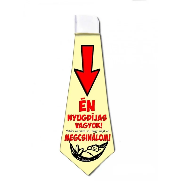 Nyakkendő - Én nyugdíjas vagyok