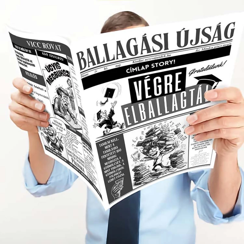 Ballagási Újság  - Ajándék ötlet ballagásra