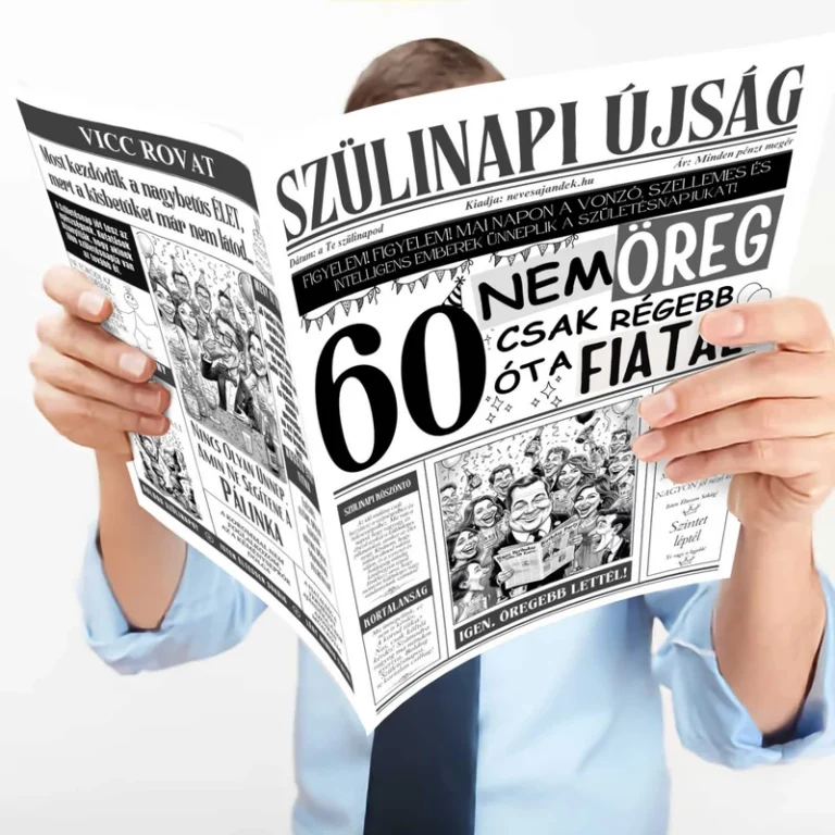 Újság - Szülinapi lap 6