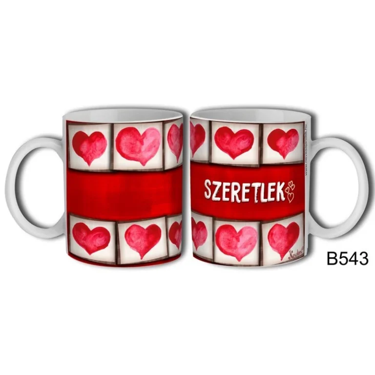 Bögre 3 dl - Szeretlek Szíves