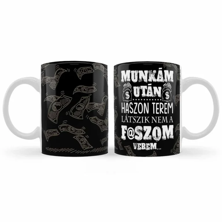 Bögre - Munkám után haszon terem