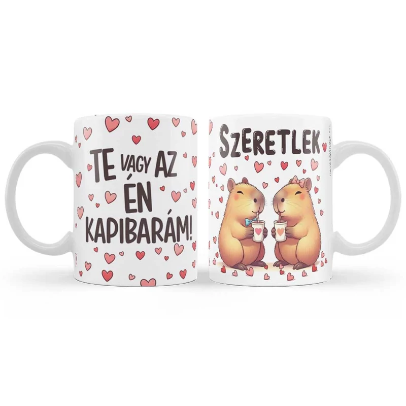 Valentin napi kapibara bögre, Te vagy az én kapibarám