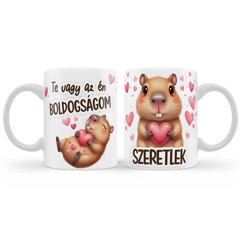 Kapibara bögre, Te vagy az én boldogságom