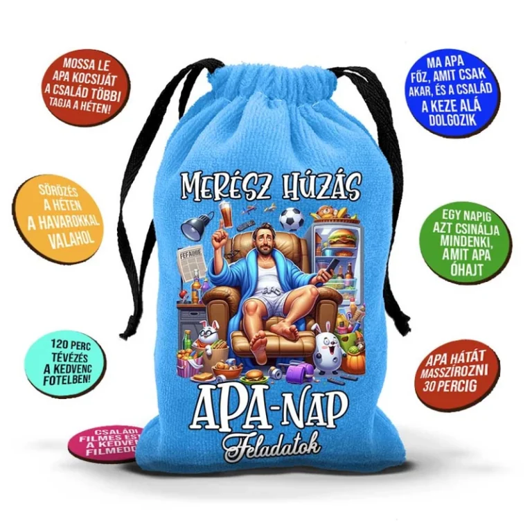 Merész húzás - Apa nap feladatok