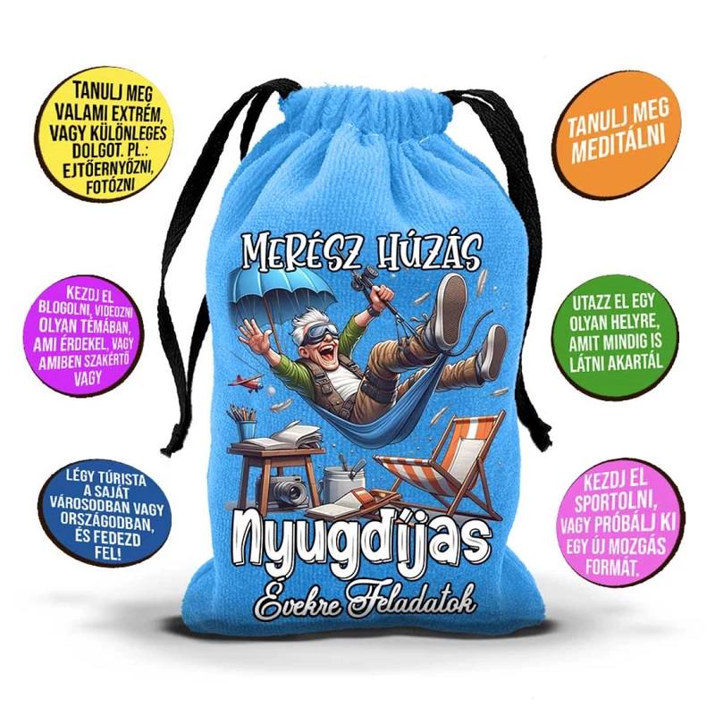 Merész húzás - Nyugdíjas évekre feladatok