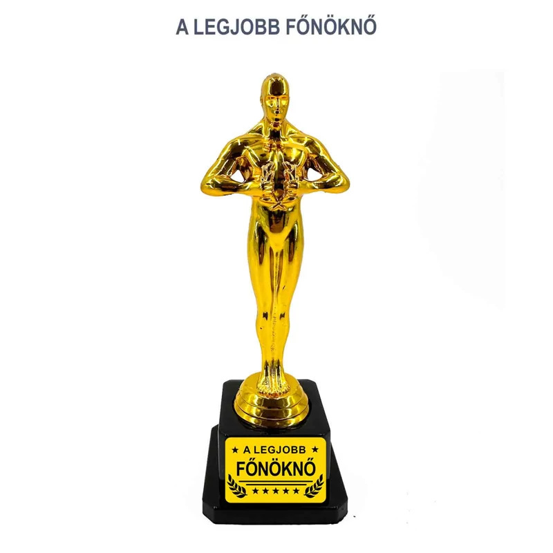 Vicces Oscar Szobor - A Legjobb FŐNÖKNŐ