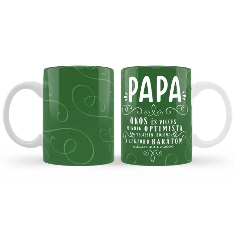 Bögre Papáknak - Papa okos