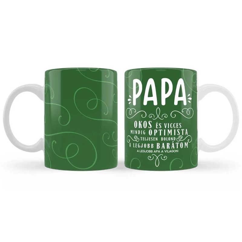 Bögre Papáknak - Papa okos
