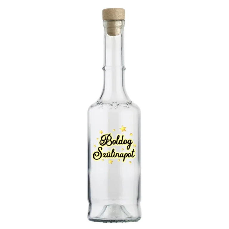 Pálinkás Üveg - Boldog Szülinapot
