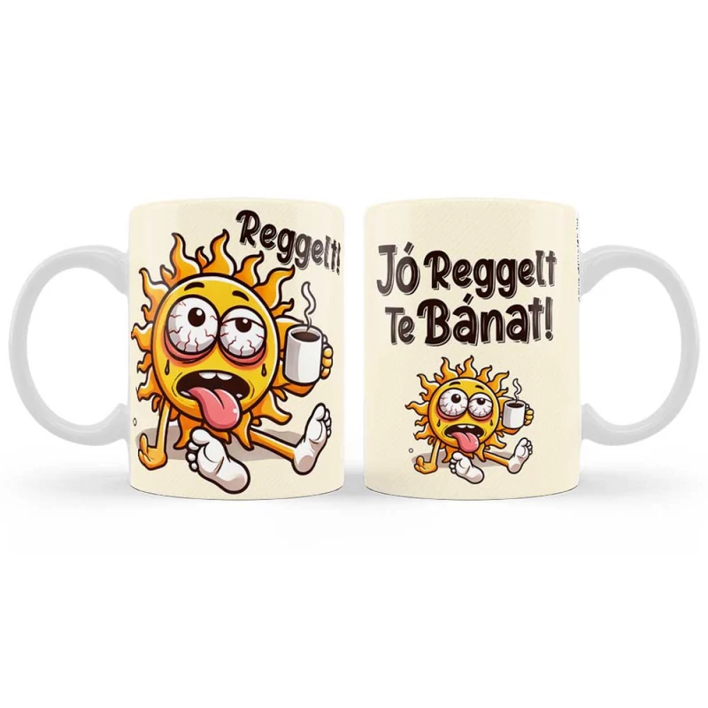 Vicces Bögre 3 dl - Jó Reggelt Te Bánat