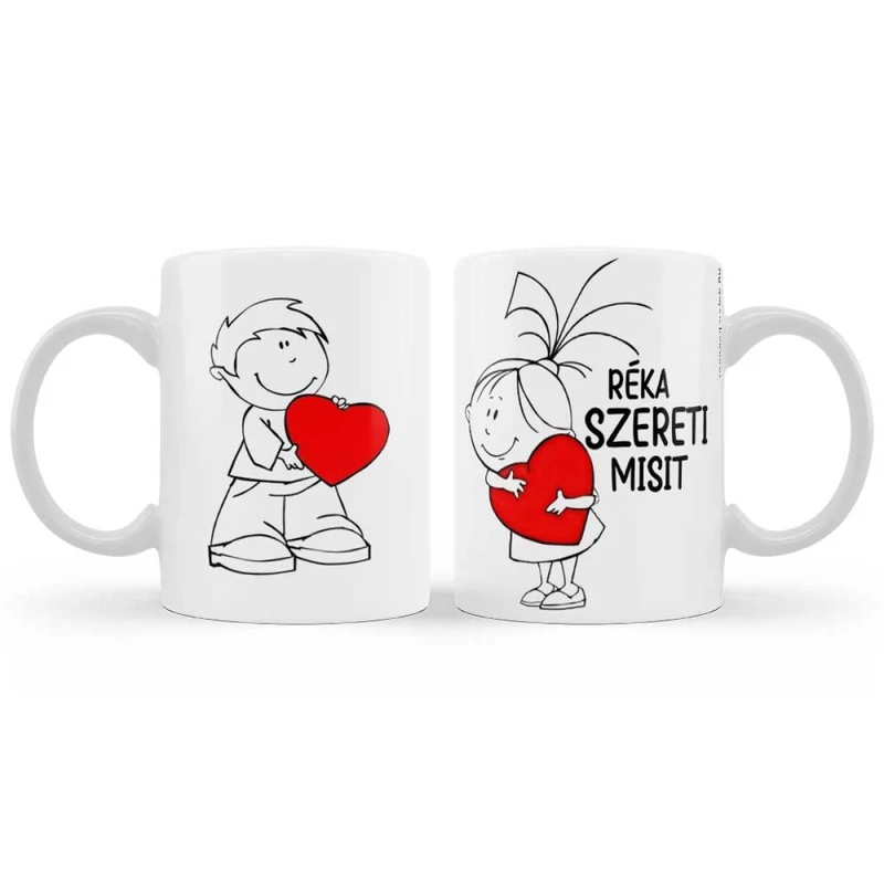 Lány Szereti Fiút - Egyedi Névvel