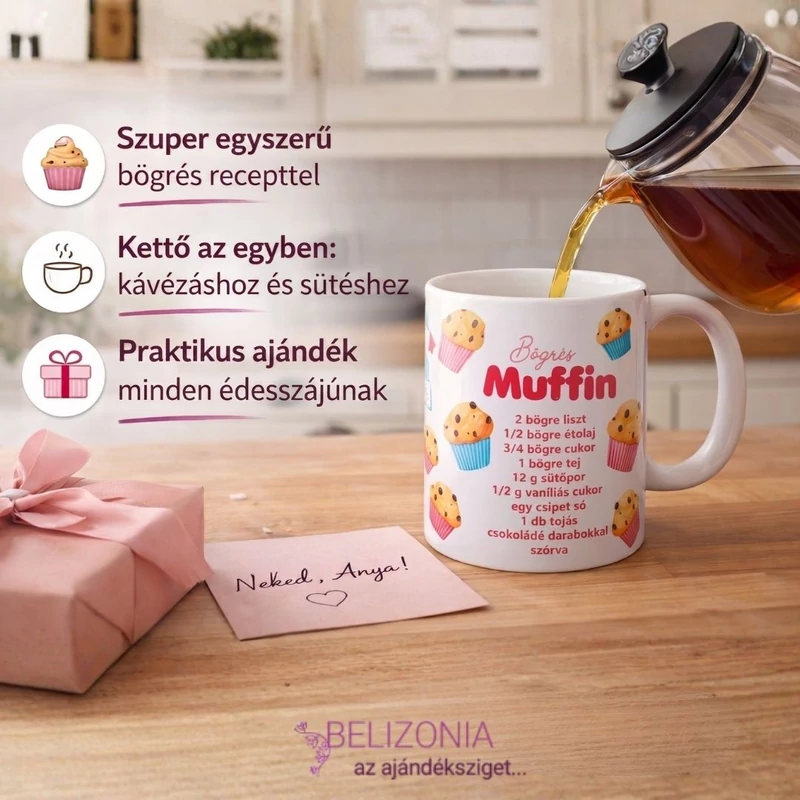 Bögre - Muffin recept