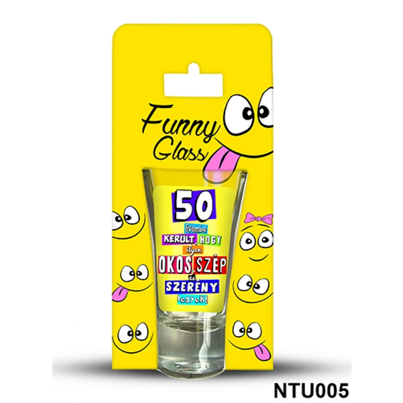 Vicces pohár - 50évemben került