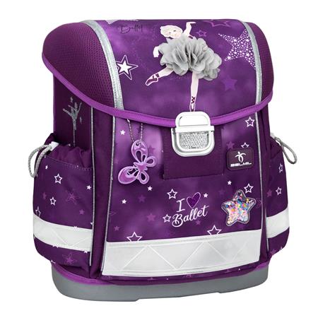 Iskolatáska, fémcsat, BELMIL "Classy Prima Star", balerina - Image 2