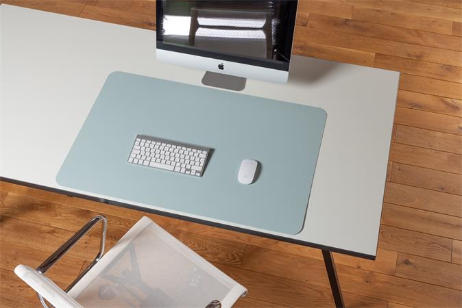 Könyökalátét, PP, 90x60 cm, RS OFFICE, "Puro Sens Stijl Soft Aqua" - Image 2