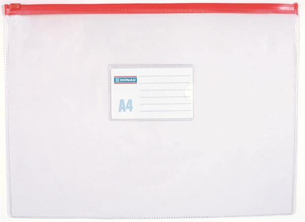 Rendszerező tasak, A4, PVC, simítózáras, DONAU - Image 2