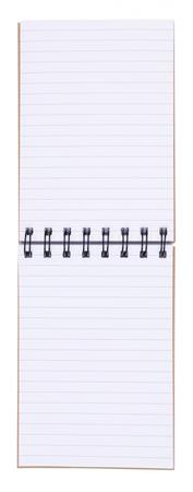 Jegyzetfüzet, spirálozott, A6, vonalas, 80 lap, OFFICE PRODUCTS "Craft" - Image 2