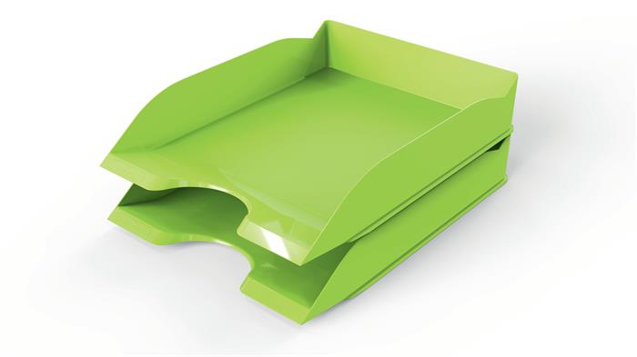 Irattálca, műanyag, DURABLE, "Basic", zöld - Image 2