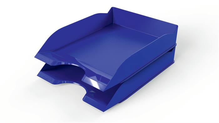 Irattálca, műanyag, DURABLE, "Basic", kék - Image 2