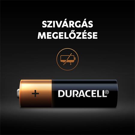 Elem, AA ceruza, 10 db, DURACELL "Basic" - Image 3