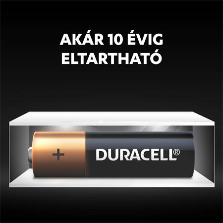 Elem, AA ceruza, 10 db, DURACELL "Basic" - Image 5