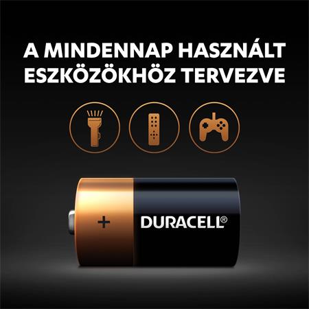 Elem, C baby, 2 db, DURACELL "Basic" - Image 2