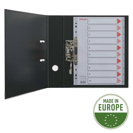 Regiszter, karton, A4, 6 részes, írható előlappal, ESSELTE "Standard", színes - Image 3