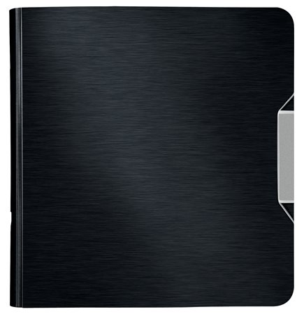 Iratrendező, 82 mm, A4, PP, LEITZ "180 Active Style", szaténfekete - Image 2