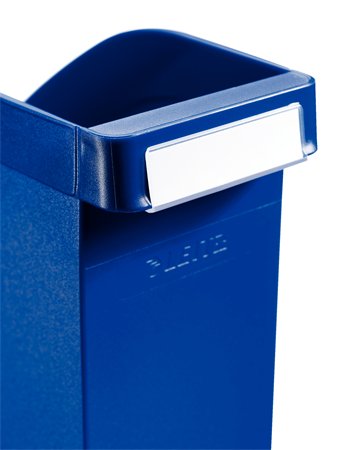 Iratpapucs, műanyag, 70 mm, LEITZ "Plus", kék - Image 5