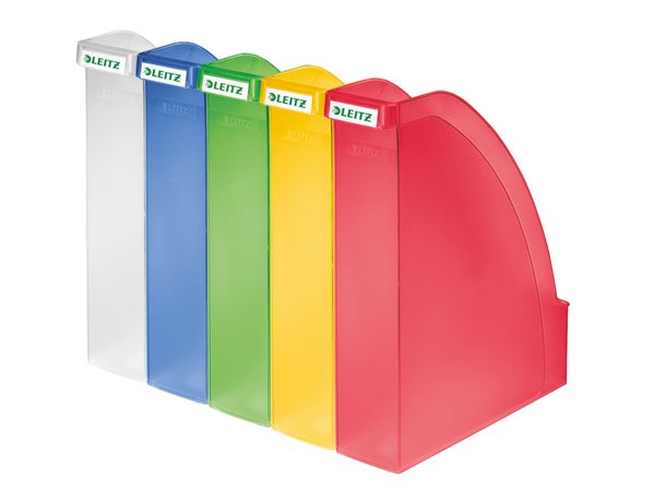 Iratpapucs, műanyag, 70 mm, LEITZ "Plus", fekete - Image 4