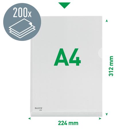 Genotherm, "L", A4, 170 mikron, narancsos felület, 20 mm, LEITZ "Jumbo" - Image 7