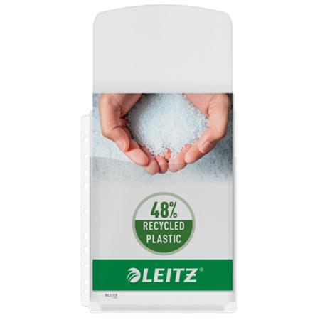 Genotherm, lefűzhető, A4, 170 mikron, narancsos felület, 20 mm, behajtható fül, LEITZ "Jumbo" - Image 8