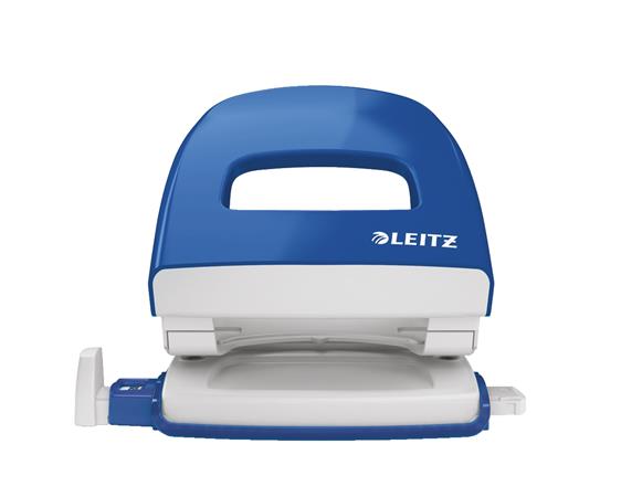 Lyukasztó, kétlyukú, 30 lap, LEITZ "Nexxt", kék - Image 2