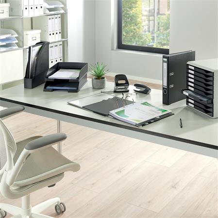 Irattálca, műanyag, LEITZ "Plus", fekete - Image 6