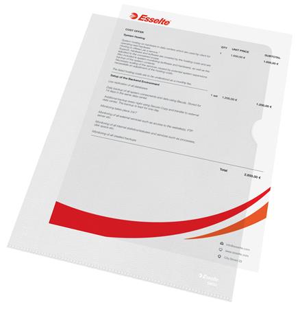 Genotherm, "L", A4, 115 mikron, narancsos felület, ESSELTE "Standard" - Image 7