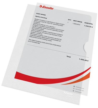 Genotherm, "L", A5, 115 mikron, narancsos felület, ESSELTE "Standard" - Image 4