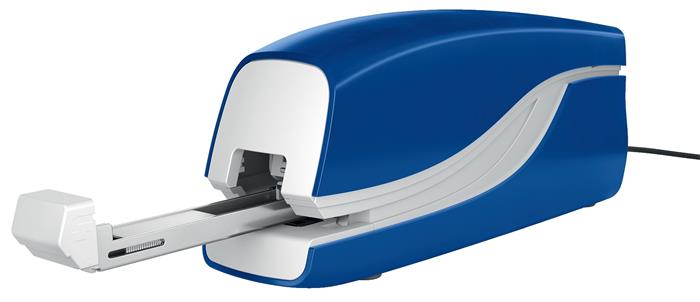 Tűzőgép, elektromos, No. 10, 10 lap, LEITZ "Nexxt 5532", kék - Image 3