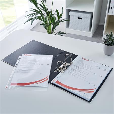Genotherm, lefűzhető, A4, 75 mikron, víztiszta felület, ESSELTE "Luxus" - Image 8