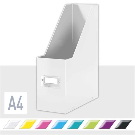Iratpapucs, PP/karton, 95 mm, LEITZ "Click&Store", fehér - Image 2
