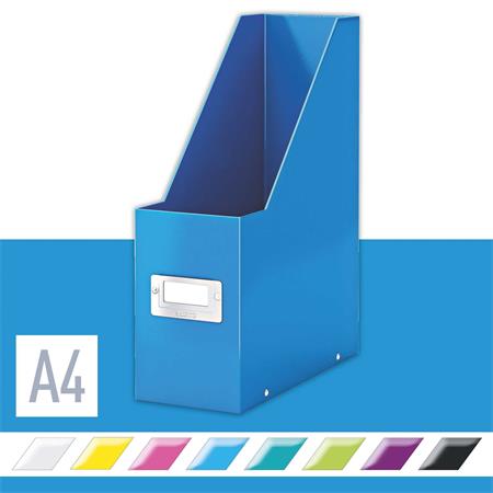 Iratpapucs, PP/karton, 95 mm, LEITZ "Click&Store", kék - Image 2